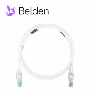 PATCH CORD TRACEABLE UTP CAT6+ BELDEN C6T1108007 / INTERIOR / GRIS / 4 PARES / 24 AWG / FORRO PVC / CMR / 7 PIES 2.1 METROS
