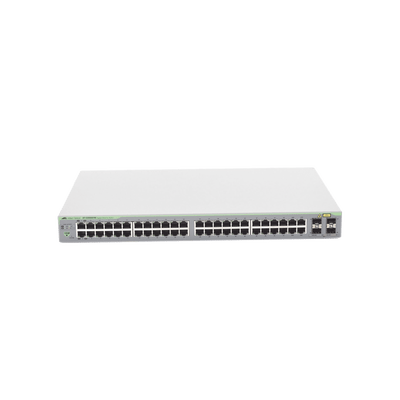 Switch Gigabit WebSmart de 48 puertos 10/100/1000 Mbps (4 x Combo) + 4 puertos gigabit SFP Combo