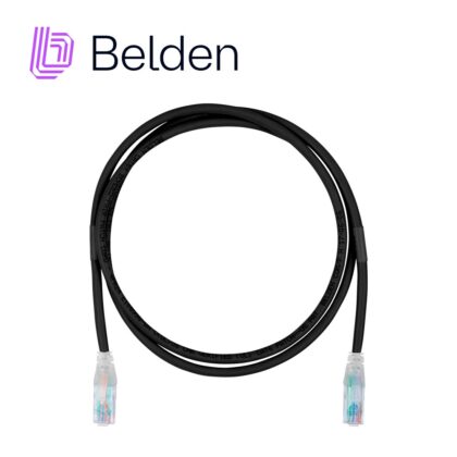 Patch Cord Belden C601100010 Cat6 Negro 10 pies 100% Cobre