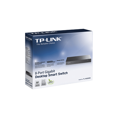 Smart Jetstream Switch administrable 8 puertos 10/100/1000 Mbps - Image 3