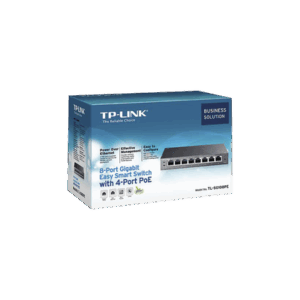 Easy Smart Switch PoE JetStream , 8 puertos 10/100/1000 Mbps  55 W
