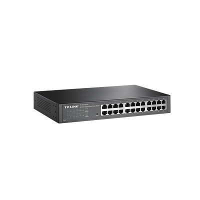 Switch Gigabit no administrable de 24 puertos 10/100/1000 Mbps para escritorio/rack