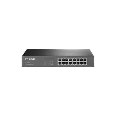 Switch Gigabit no administrable de 16 puertos 10/100/1000 Mbps para escritorio/rack - Image 2