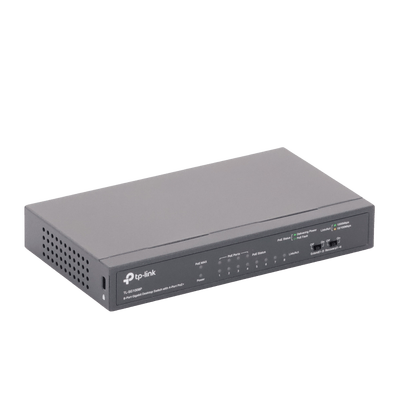 Switch Gigabit PoE+ no administrable de 8 puertos 10/100/1000 Mbps, solo 4 puertos PoE, para escritorio - Image 3
