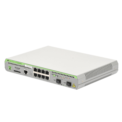 Switch Administrable CentreCOM GS970M, Capa 3 de 8 Puertos 10/100/1000 Mbps + 2 puertos SFP Gigabit - Image 4