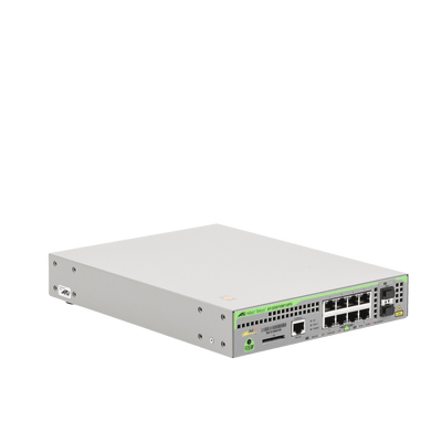 Switch PoE+ Administrable CentreCOM GS970M, Capa 3 de 8 Puertos 10/100/1000 Mbps + 2 SFP Gigabit, 124 W - Image 4