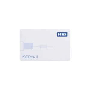 Tarjeta de Proximidad ISOProx II HID  (Delgada) (1386LGGMV) Perforada Verticalmente / Garantía de por Vida / 1586/ 1386