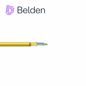 FIBRA OPTICA BELDEN FISD006R9 / INTERIOR / AMARILLO / OS2 / 6 HILOS / FORRO PVC / OFNR / BOBINA / 3,280 PIES 1,000 METROS