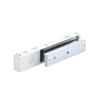 Chapa magnética 600Lb con Buzzer de alarma de puerta abierta / LED indicador de estado / Sensor de estado de placa/ Libre de Magnetismo Residual - Image 2