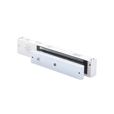 Chapa magnética 600Lb con Buzzer de alarma de puerta abierta / LED indicador de estado / Sensor de estado de placa/ Libre de Magnetismo Residual - Image 3