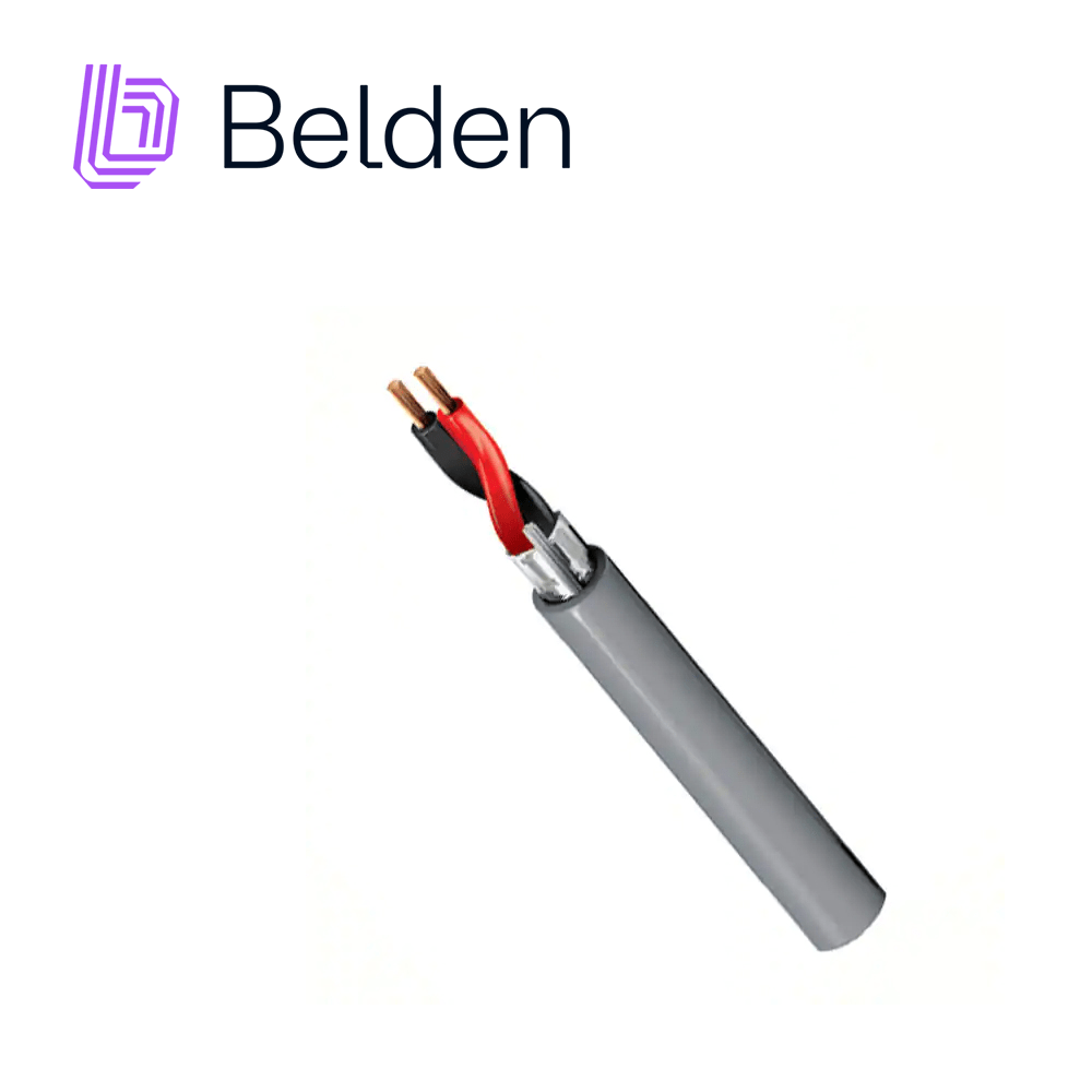 Belden 5200FE 0081000 | Cable Audio y Seguridad 2×16 AWG Blindado
