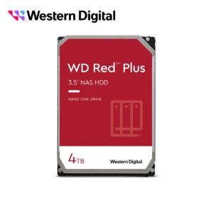DD DISCO DURO WD40EFPX WD RED PLUS 3.5 SATA 4TB CACHE 256MB 5400RMP ESPECIAL PARA ALMACENAMIENTO Y NAS