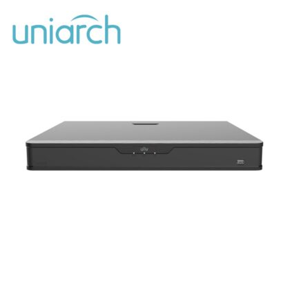 DVR UNIARCH XVR302-32Q3 / 36 CANALES /  8MP LITE / H 265 / 32 CANALES ANALOGICOS / 4 CANALES IP / SALIDA SIMULTÁNEA HDMI / VGA / 2 DISCOS DUROS DE  8 TB C/U ( TOTAL 16 TB) / RS485 / ALARMA 4 ENTRADAS / 1 SALIDA / AUDIO SOBRE COAXIAL SOLO CON CÁMARAS UNIARCH (PROTOCOLO UNIVIEW CVI) / 12 VCD.