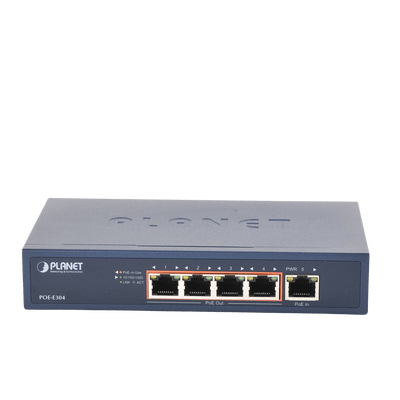 Extensor Ultra PoE de 65 Watts Con 4 Puertos Gigabit de Salida 802.3 af/at - Image 4