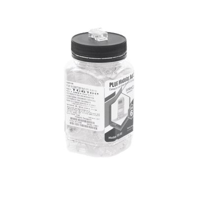 Bote con 100 Piezas de Plug Modular RJ45 Cat6 sin blindaje, chapado de oro a 30 micras para durabilidad extrema - Image 3