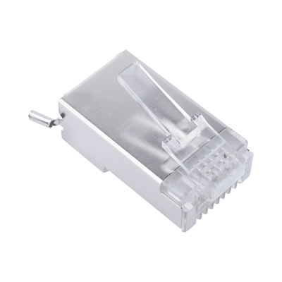 Bote con 100 Piezas de Plug Modular RJ45 Cat6 blindado con pin de tierra, chapado de oro a 30 micras para durabilidad extrema - Image 6