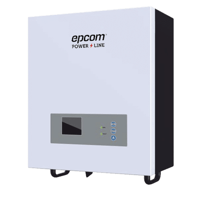 Inversor / Cargador para sistemas tipo isla de 48Vcc/120VCA de 2500W onda sinusoidal pura con controlador MPPT. Administre una fuente fotovoltaica, la red eléctrica y recargue su banco de baterías y su consumo sin problemas.