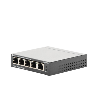 Switch Escritorio No Administrable de 5 puertos 10/100/1000 Mbps / Con 4 puertos PoE 802.3af/at de hasta 65 W / PoE Extendido hasta 250 metros - Image 5