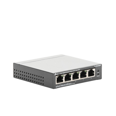 Switch Escritorio No Administrable de 5 puertos 10/100/1000 Mbps / Con 4 puertos PoE 802.3af/at de hasta 65 W / PoE Extendido hasta 250 metros - Image 4
