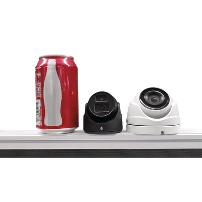 Ultra Mini Turret TURBO 2 Megapixeles (1080p) / Gran Angular / Lente 2.8 mm / 20 mts IR EXIR / Exterior IP67 / 4 Tecnologías (TVI / AHD / CVBS) / dWDR / Color Negro - Image 3