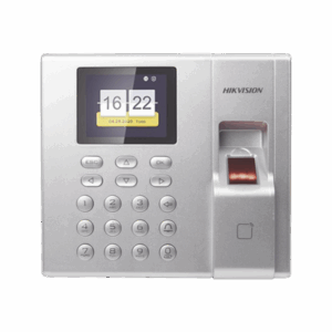 Terminal de Control de Acceso y Asistencia compatible con APP Hik-Connect (P2P) / Lectura de Huella y de Tarjetas EM / Soporta hasta 1000 Huellas / Relevador para Chapa / Software iVMS4200