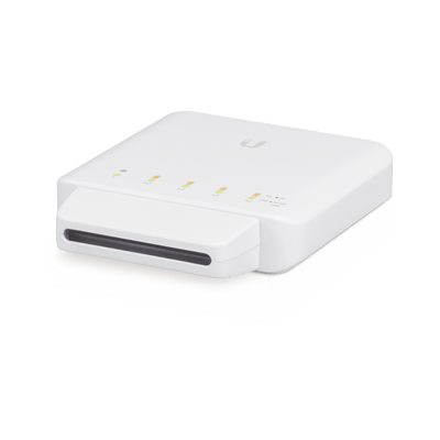 Switch UniFi FLEX de 5 puertos para semi-exterior IP55 (1 x PoE de entrada 802.3af/at/bt y 4 puertos PoE de salida 802.3af) - Image 2