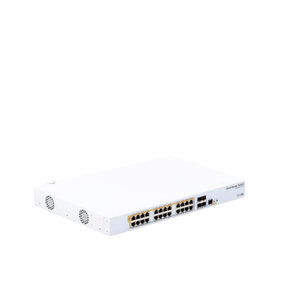 CRS328-24P-4S+RM - 24 port Gigabit Ethernet router/switch with four 10Gbps SFP+ - Image 6