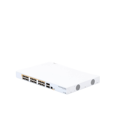 CRS328-24P-4S+RM - 24 port Gigabit Ethernet router/switch with four 10Gbps SFP+ - Image 3