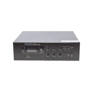 Mini Amplificador de Audio Mezclador | 120W RMS | Sistema 70/100V | MP3 | Tuner | Bluetooth | Musica ambiental y Voceo