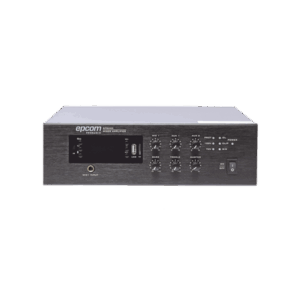 Mini Amplificador de Audio Mezclador | 240W RMS | Sistema 70/100V | MP3 | Tuner | Bluetooth | Musica ambiental y Voceo