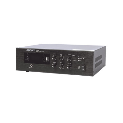 Mini Amplificador de Audio Mezclador | 240W RMS | Sistema 70/100V | MP3 | Tuner | Bluetooth | Musica ambiental y Voceo - Image 2