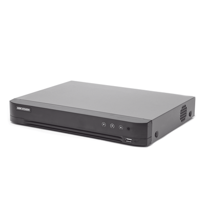 (ACUSENSE / Evita Falsas Alarmas) DVR 4 Megapixel / 16 Canales TURBOHD + 8 Canales IP /  1 Bahía de Disco Duro / Audio por Coaxitron / Salida de Vídeo en Full HD - Image 3