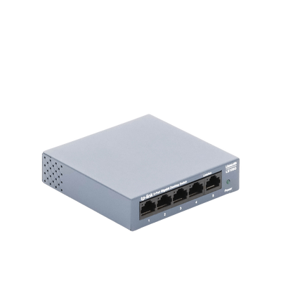 Switch de escritorio Gigabit de 5 puertos 10/100/1000Mbps, carcasa metálica - Image 6