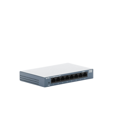 Switch de escritorio Gigabit de 8 puertos 10/100/1000Mbps, carcasa metálica - Image 3