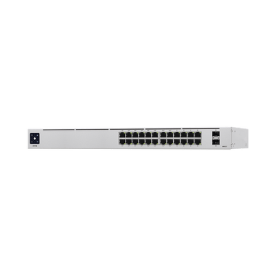 UniFi Switch USW-24-POE Gen2, Capa 2 de 24 puertos (16 puertos PoE 802.3af/at + 8 puertos Gigabit) + 2 puertos 1G SFP, 95W, pantalla informativa - Image 2