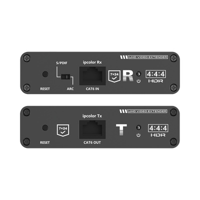 Kit Extensor HDMI hasta 700 metros con Conexión en Cascada / 4K @ 60 Hz/ 70 metros PTP con Cat 6, 6a y 7 / IPCOLOR / CERO LATENCIA / SIN COMPRIMIR / Salida Loop / IR bidireccional / Puerto S/PDIF / Soporta ARC / Soporta 10 TT-676-Rx. - Image 2