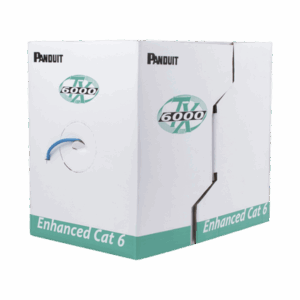 Bobina de Cable UTP 305 m. de Cobre, TX6000™ PanNet, Reelex, Azul, Categoría 6 Mejorado (23 AWG), PVC (CM), de 4 pares