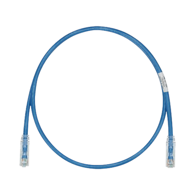 Cable de Parcheo TX6, UTP Cat6, 24 AWG, CM, Color Azul, 7ft