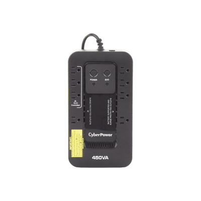 UPS de 450 VA/260 W, Topología Standby con Modo Ahorrador ECO, Entrada 120 Vca NEMA 5-15P, Con 8 Tomas NEMA 5-15R - Image 4