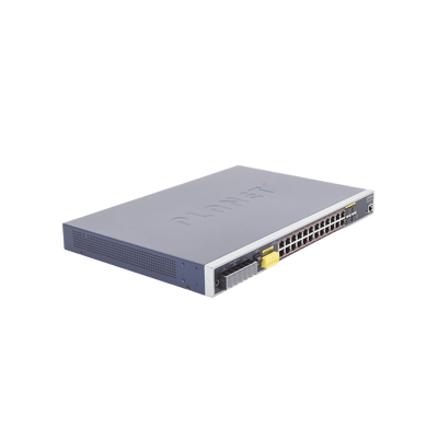 Switch PoE Industrial Capa 3, Con 24 Puertos PoE Gigabit  802.3af/at, 4 Puertos SFP Compartidos 100 / 1000X, Soporta temperaturas extremas de -40 ~ 75°C - Image 3
