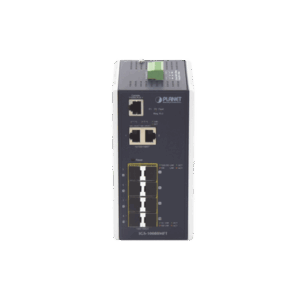 Switch Industrial Administrable L2+, 8 Puertos 1G SFP, 2 Puertos TP Gigabit, (-40 ~75 grados C)