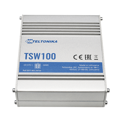 Switch Industrial No-Administrable 5 puertos Gigabit, PoE en 4 puertos 802.3af/at (120W) - Image 3