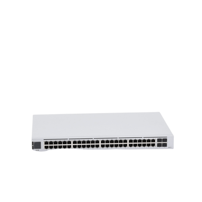 UniFi Switch USW-48-POE, Capa 2 de 48 puertos (32 puertos PoE 802.3af/at + 16 puertos Gigabit) + 4 puertos 1G SFP, 195W, pantalla informativa - Image 6