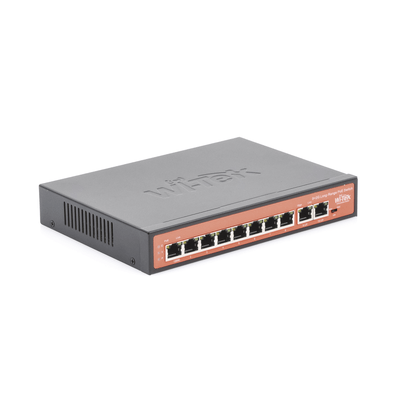 Switch PoE No administrable / PoE de Largo Alcance Hasta 250m / 8 Puertos PoE 10/100Mbps (Puerto 1 Hasta 60W, Puertos 2 al 8 Hasta 30W) + 2 Puertos Gigabit Uplink / Presupuesto 120 W / Plug and Play - Image 4