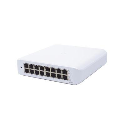 Switch UniFi Lite Administrable PoE de 16 Puertos 10/100/1000 Mbps (8 puertos 802.3af/at), 45 W - Image 4