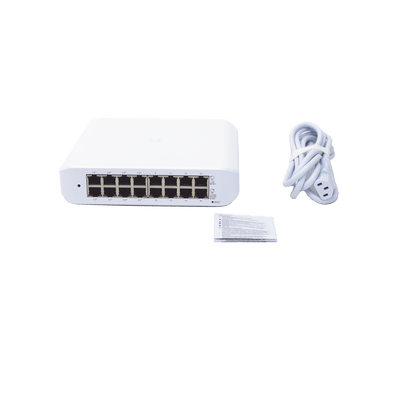 Switch UniFi Lite Administrable PoE de 16 Puertos 10/100/1000 Mbps (8 puertos 802.3af/at), 45 W - Image 7