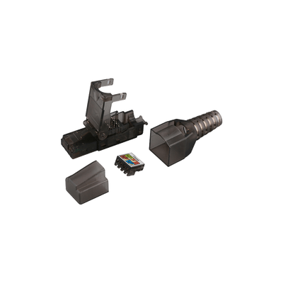 Plug RJ45 para Cable UTP Categoría 6A -Sin herramienta, para terminación en campo