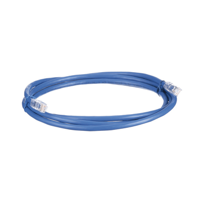 Cable de Parcheo UTP, Cat6A, 24 AWG, CM, Color Azul, 3ft - Image 2
