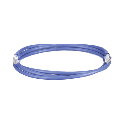 Cable de Parcheo UTP, Cat6A, 24 AWG, CM, Color Azul, 5ft - Image 2