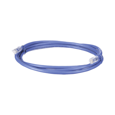 Cable de Parcheo UTP, Cat6A, 24 AWG, CM, Color Azul, 5ft - Image 3